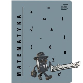 Zeszyt A5 60k kratka 70g PP MATEMATYKA INTERDRUK