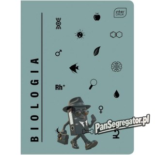 Zeszyt A5 60k kratka BIOLOGIA INTERDRUK