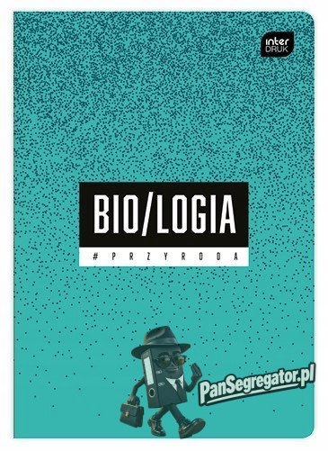 Zeszyt A5 60k kratka BIOLOGIA INTERDRUK