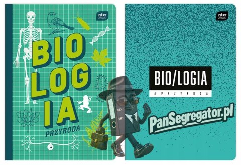 Zeszyt A5 60k kratka BIOLOGIA INTERDRUK