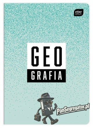 Zeszyt A5 60k kratka GEOGRAFIA INTERDRUK