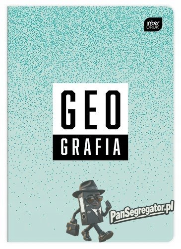 Zeszyt A5 60k kratka GEOGRAFIA INTERDRUK