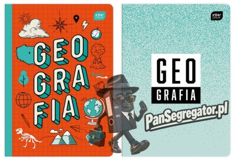 Zeszyt A5 60k kratka GEOGRAFIA INTERDRUK