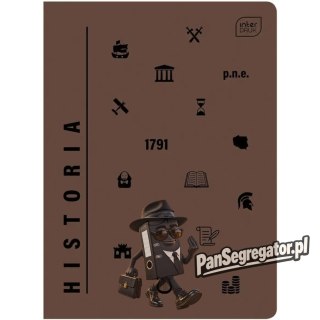 Zeszyt A5 60k kratka HISTORIA INTERDRUK