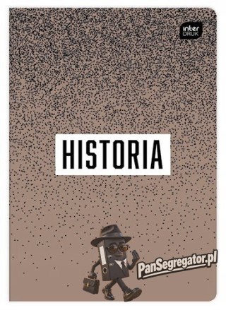 Zeszyt A5 60k kratka HISTORIA INTERDRUK