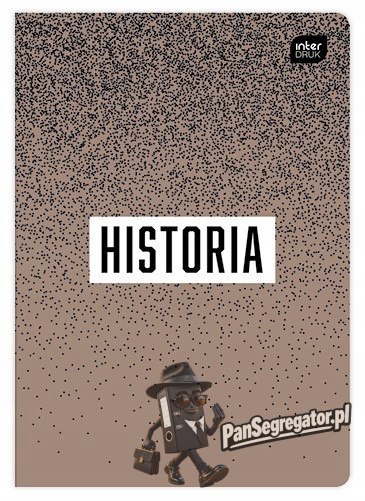 Zeszyt A5 60k kratka HISTORIA INTERDRUK