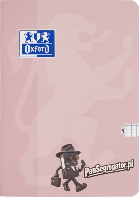 Zeszyt A5 60k kratka TOUCH PASTEL 400175351 OXFORD