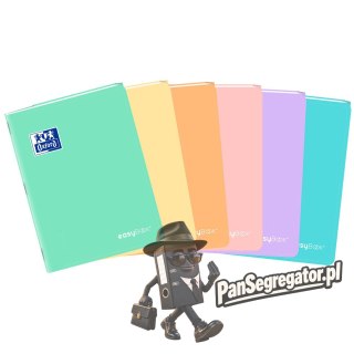 Zeszyt A5 60k kratka margines EASYBOOK PASTEL 3w1 400161235 OXFORD