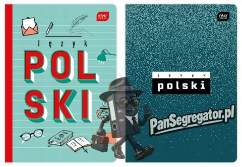Zeszyt A5 60k linia JĘZYK POLSKI INTERDRUK