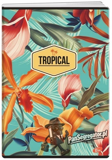 Zeszyt A5 60k linia okładka miękka TROPICAL EL-M10-060-LA5 ELISA