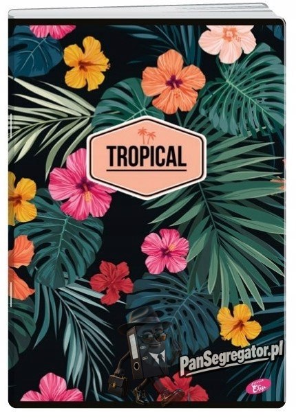 Zeszyt A5 60k linia okładka miękka TROPICAL EL-M10-060-LA5 ELISA