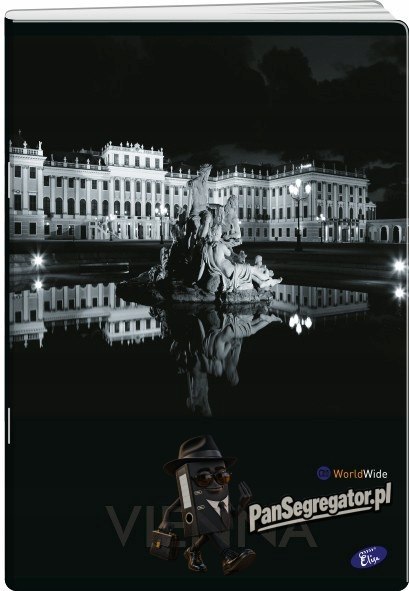 Zeszyt A5 80k linia okładka miękka CITIES BY NIGHT EL-M1-080-LA5 ELISA