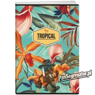 Zeszyt A5 80k linia okładka miękka TROPICAL EL-M10-080-LA5 ELISA
