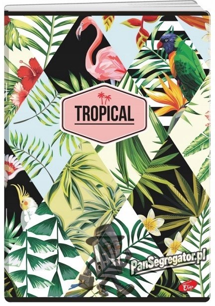 Zeszyt A5 80k linia okładka miękka TROPICAL EL-M10-080-LA5 ELISA