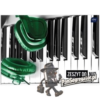 Zeszyt do nut A4 16k INTERDRUK