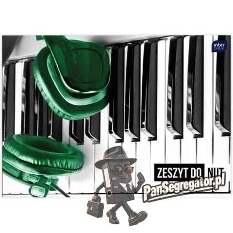 Zeszyt do nut A4 16k INTERDRUK