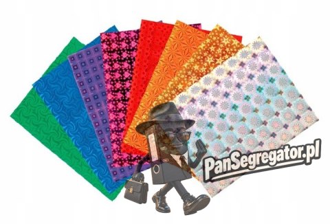 Zeszyt papierów holograficznych samoprzylepny B5 ZPHS-6388 ALIGA