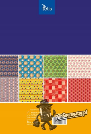 Zeszyt papierów kreatywnych A4 16k 100g KB030-11 TETIS