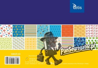 Zeszyt papierów kreatywnych A5 16k 100g KB029-02 TETIS