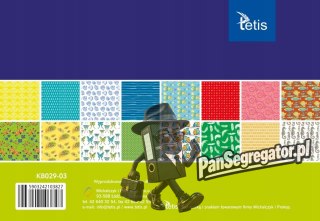 Zeszyt papierów kreatywnych A5 16k 100g KB029-03 TETIS