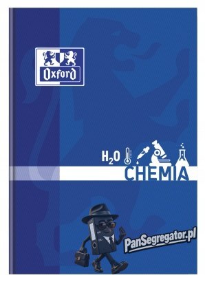 Zeszyt szkolny A5 przedmiotowy 80 kartek w kratkę CHEMIA 400128285 OXFORD