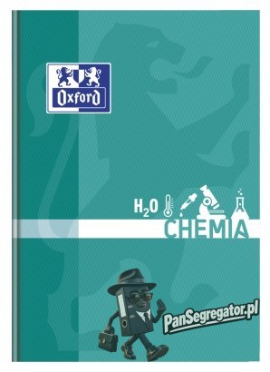 Zeszyt szkolny A5 przedmiotowy 80 kartek w kratkę CHEMIA 400128285 OXFORD