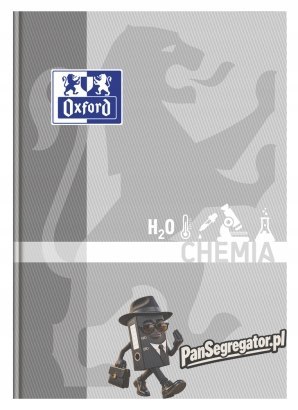Zeszyt szkolny A5 przedmiotowy 80 kartek w kratkę CHEMIA 400128285 OXFORD
