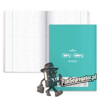 Zeszyt szkolny przedmiotowy A5 60 kartek w kratkę 70g CHEMIA 400198102 HERLITZ
