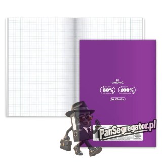 Zeszyt szkolny przedmiotowy A5 60 kartek w kratkę 70g FIZYKA 400198103 HERLITZ