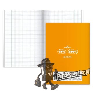 Zeszyt szkolny przedmiotowy A5 60 kartek w kratkę 70g GEOGRAFIA 400198100 HERLITZ