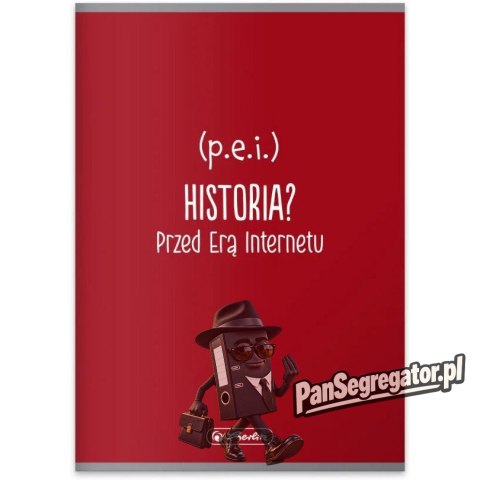 Zeszyt szkolny przedmiotowy A5 60 kartek w kratkę 70g HISTORIA 400197995 HERLITZ