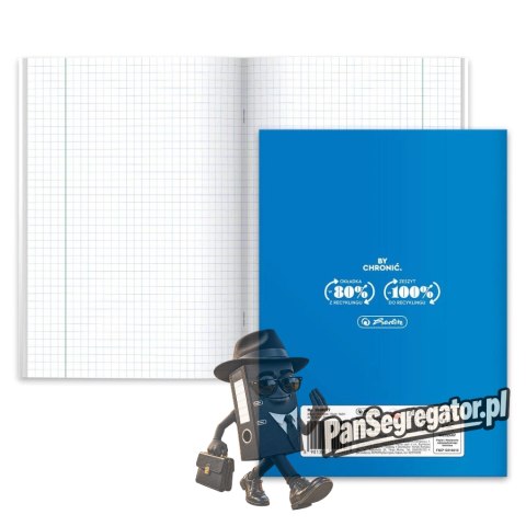 Zeszyt szkolny przedmiotowy A5 60 kartek w kratkę 70g INFORMATYKA 400198104 HERLITZ