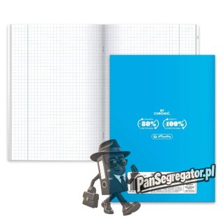 Zeszyt szkolny przedmiotowy A5 60 kartek w kratkę 70g JĘZYK ANGIELSKI 400197976 HERLITZ
