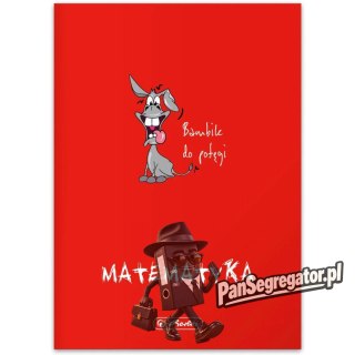 Zeszyt szkolny przedmiotowy A5 60 kartek w kratkę 70g MATEMATYKA 400197975 HERLITZ