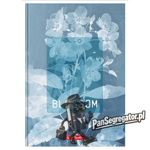 Brulion A5 96k kratka z marginesem BLOSSOM 400206436 HERLITZ