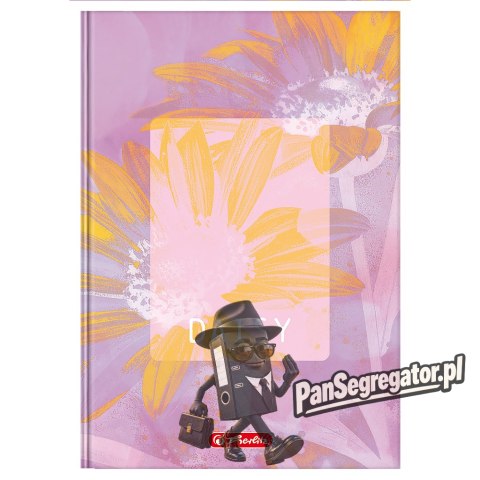 Brulion A5 96k kratka z marginesem BLOSSOM 400206436 HERLITZ