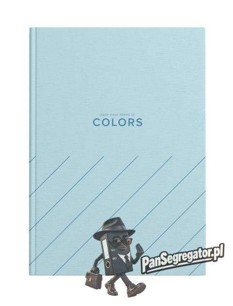 Brulion COLORS A5 96K kratka margines mix kolorów 400169191 TOP 2000