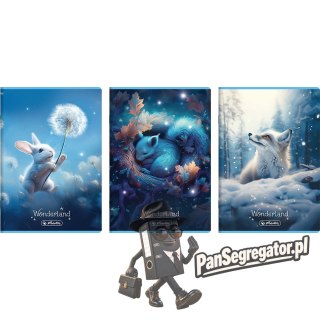 Zeszyt A4 32k kratka z marginesem WONDERLAND 400209629 HERLITZ