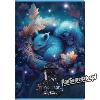 Zeszyt A4 32k kratka z marginesem WONDERLAND 400209629 HERLITZ