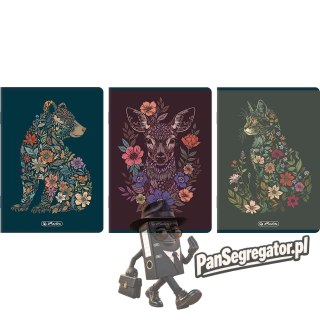 Zeszyt A4 60k kratka z marginesem FLORIMALS 4002007533 HERLITZ