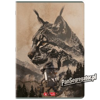Zeszyt A4 80k kratka z marginesem WILD 400206433 HERLITZ