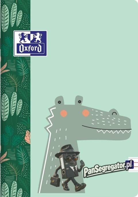 Zeszyt A5 16k 3linia kolorowa 90g KIDS 400170239 OXFORD