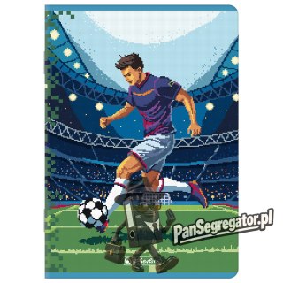 Zeszyt A5 16k kratka PIXEL FUN chłopięcy 400207497 HERLITZ