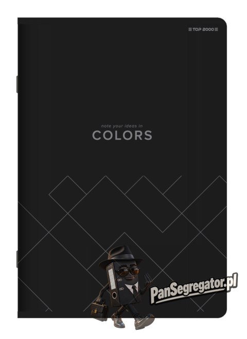 Zeszyt A5 32k kratka margines COLORS 400169181 TOP 2000