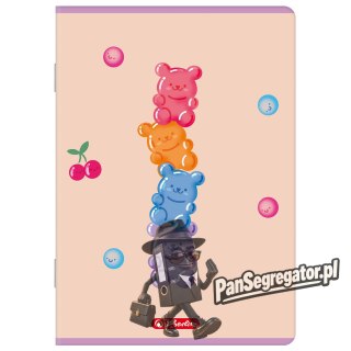 Zeszyt A5 32k linia z marginesem JELLY 400206379 HERLITZ