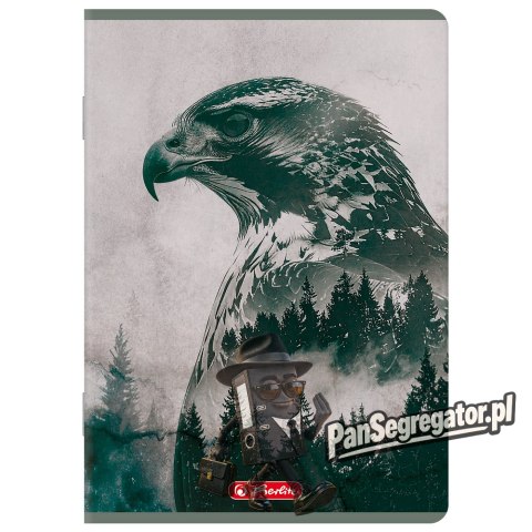 Zeszyt A5 60k kratka z marginesem WILD 400206388 HERLITZ