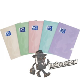 Zeszyt A5 60k linia margines TOUCH PASTEL 400175352 OXFORD