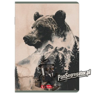 Zeszyt A5 60k linia z marginesem WILD 400206389 HERLITZ