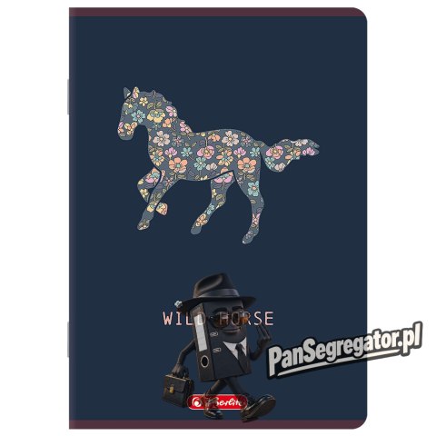 Zeszyt A5 60k linia z marginesem mix 400206346 HERLITZ