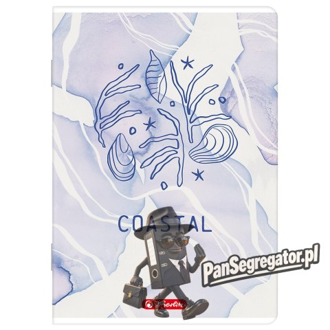 Zeszyt A5 80k kratka z marginesem mix 400206357 HERLITZ